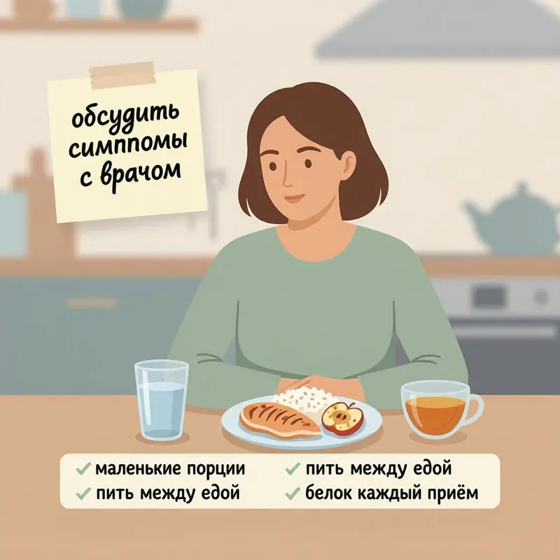 Что есть при тошноте на препаратах для снижения веса